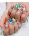 プルメリアネイル