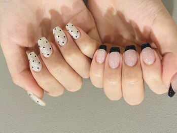 サンジュウヨン(34)/アシメトリネイル パラジェル