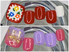 夏◆フット定額デザイン◆￥6500