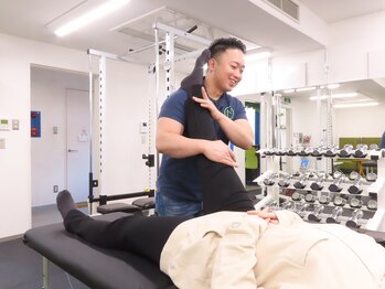 エヌフィットネス 浅草 田原町(N-fitness)/裏もものストレッチ＊