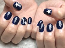 レガーロ(Regalo)/ネイビー×星