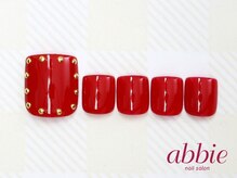ネイルサロンアビー 北千住店(abbie)/セレブスタッズネイル　￥8382