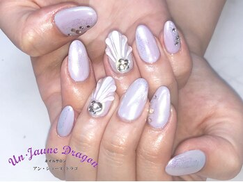 アン ジョーヌドラゴ/【自爪ネイル】貝殻ネイル