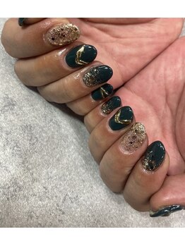 ネイルサロンファストネイルプラス 新宿店(FAST NAIL PLUS)/春ネイル2023【グレーネイル】
