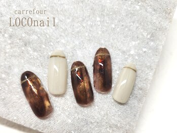 カルフール ロコ ネイル 草加西口店(Carrefour LOCO nail)/トレンド定額コース