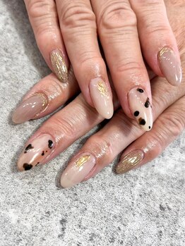 テラス(TERRACE)/べっ甲ネイル