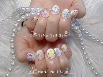 シーシーナナ ネイルサロン(CC NaNa Nail Salon)/プリネイル有料追加
