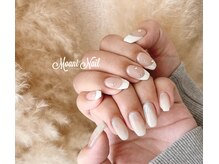 モアニネイル 岡山駅前(Moani Nail)/持ち込みシンプルニュアンス7500