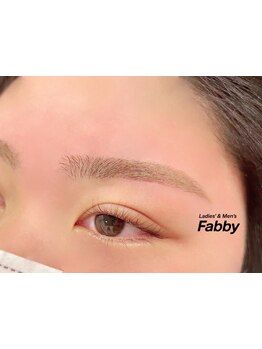 アイブロウメニューがあるサロン