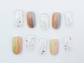 ネイルサロン クイール 小山店(NAIL SALON QUILL)/インクストライプ
