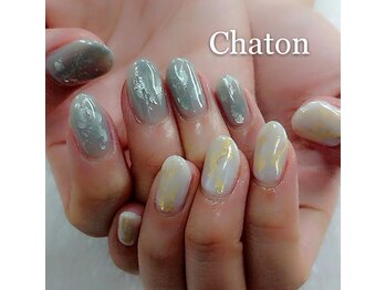 ネイルアンドアイラッシュ シャトン(Chaton)/ジェル□新規¥6900■会員¥7700