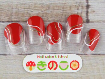 ネイルサロン きのこ/選べるデザインMコース