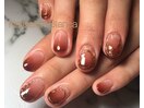 ミラー囲みネイル☆