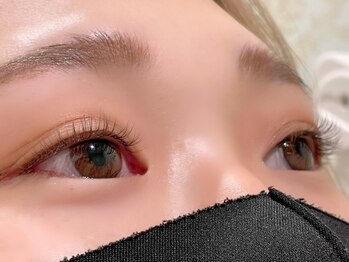 リノル 登戸店(linolu)の写真/付け心地抜群&軽量で自まつ毛に優しい！自然に馴染んでナチュラルだけどパッチリな目元に♪