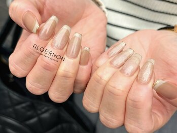 アルジャーノン リトリート(ALGERNON retreat)/カラーフレンチネイル