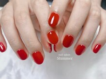 シマー(Shimmer)/赤ワンカラー