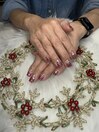 色でクリスマスを取り入れて