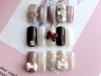 デイシー ネイルアンドアイラッシュ 新宿(deicy)の写真/カラー・パーツも充実しているから、デザインに迷っても“なりたいかわいい”が必ず見つかる♪