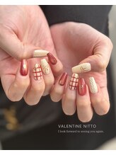 シームリーネイル(Seemly Nail)/定額◆ バレンタインチェック