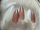 シンプルラメネイル