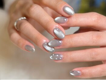 グロスネイル(gloss nail)/ジェルアート/星