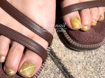 シーエスシーネイル(cscnail)の写真/【スタッフ増員ご予約枠拡大中◎】靴を脱いだ瞬間から整う＊お湯ケアで“素足の質”を上げるフットネイル＊