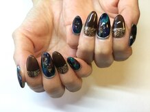ラウト デコレーションアンドネイルサロン(Lauto Decoration&Nail Salon)/ニュアンス秋ネイル