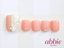 ネイルサロンアビー 北千住店(abbie)/シンプルホイル　￥10428