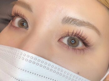 まつげエクステサロン ヘアーリゾートエーアイ 東陽町店(hair resort Ai)/ブラウンフラット140本￥7700