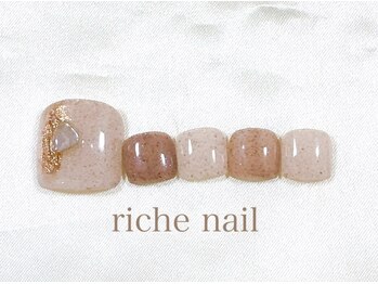 リッシュネイル 新百合ヶ丘店(riche nail)/Foot定額コース