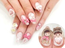 ネイルコレクション ピンク(Nail Collection Pink)/推し3Dネイル☆JUMP：有岡くん