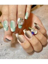 マーム(ma'am)/オンブレフレンチ