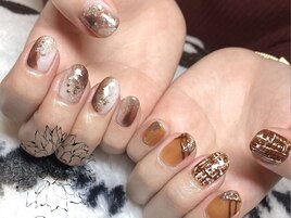 チョコレートネイル