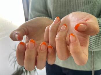 ミンク バイ キャンアイドレッシー(MINK by Can I Dressy)/カラフルフレンチ オレンジ