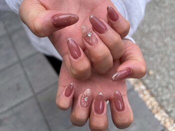 ニコサロン(Nico salon)の写真/シンプル・きれいめデザインはお任せ♪お得なシンプルコースをご用意！《シンプル/オフィスネイル》