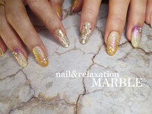 ネイルアンドリラクゼーション マーブル(MARBLE)/持ち込みネイル￥7,700