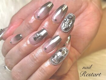 リスタート(Restart)/メタリック×埋め尽くし