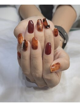 エクラン(Ecrin)/琥珀ブラウンネイル