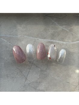 シエルネイルスタジオ 新宮店(Ciel nail studio)/【定額★上品シンプル】No.1