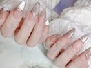 ガラスフレンチ×ロングポイント