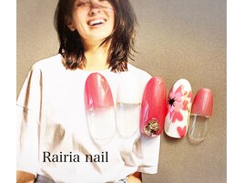 フラワーデザインネイル