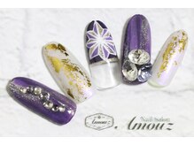 アモウズ(Amouz)/【テーマ:成人式ネイル】4