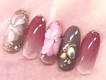 ネイルサロン マハロ(Nail salon MaHaLo)/新規付替オフ込☆ハンド¥7950
