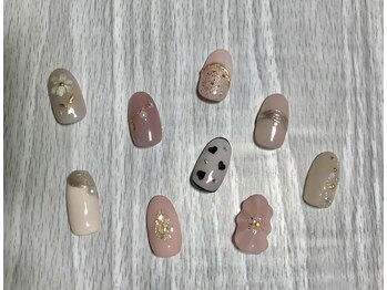 ネイルサロン ヴィヴィ(nail salon ViVi)/ワンカラー&ワンポイントC