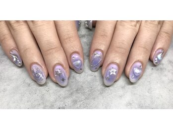 ケーエヌ(KN)/ブルーチークネイル★