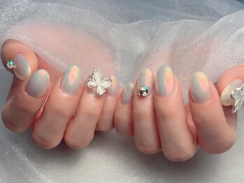 ネイルバイピヌ(nail by pinu)/ブライダルネイル