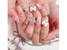 スウィートアロマネイル 恵比寿(Sweet Aroma NaiL)の雰囲気（ブライダルやパーティー仕様で華やかエレガントに♪¥15,900）