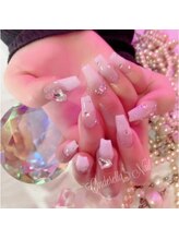 シンデレラネイル(CINDERELLA NAIL)/【スカルプ長さだしネイル】