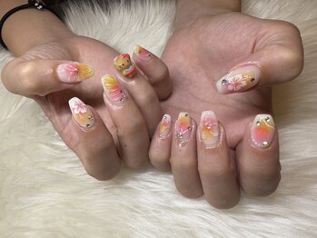 カットアンドスタイル クラウン(Cut & Style Clown)/夏ネイル［横浜/横浜駅］