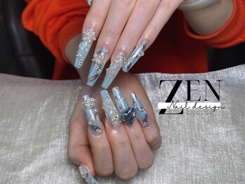 ゼン ネイル デザイン 池袋(ZEN NAIL DESIGN)/* 長 さだしやり放題×つけ放題